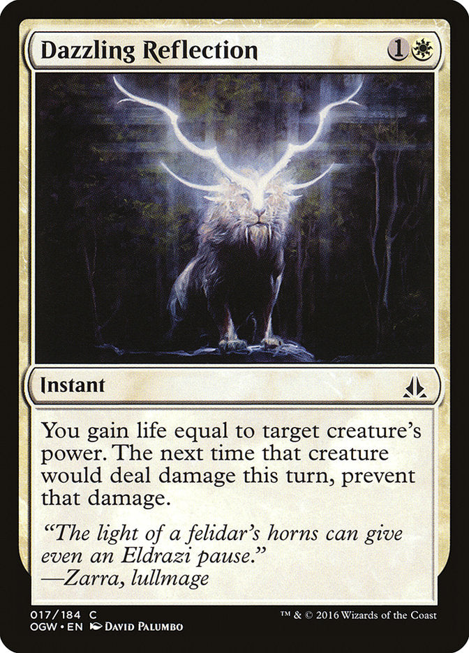 Dazzling Reflection 17/184 (Oath of the Gatewatch)  | Chromatic Games