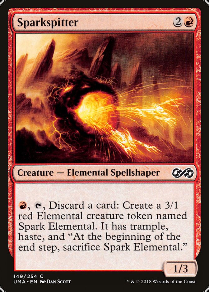 Sparkspitter 149/254 (Ultimate Masters)  - Foil | Chromatic Games