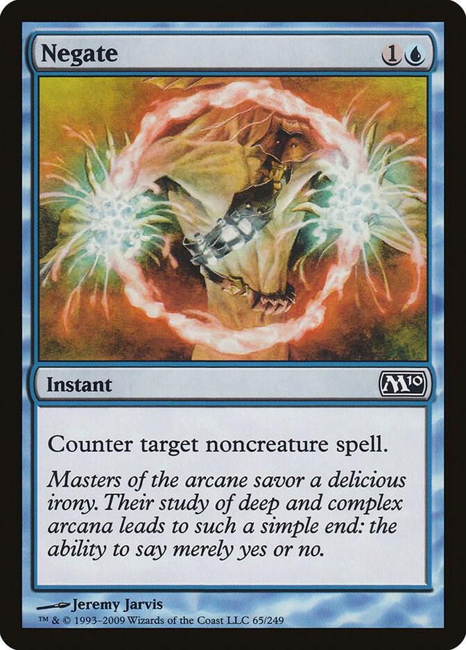 Negate 65/249 (Magic 2010 (M10))  | Chromatic Games