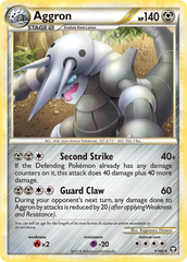 Aggron (1/102) [HeartGold & SoulSilver: Triumphant] | Chromatic Games