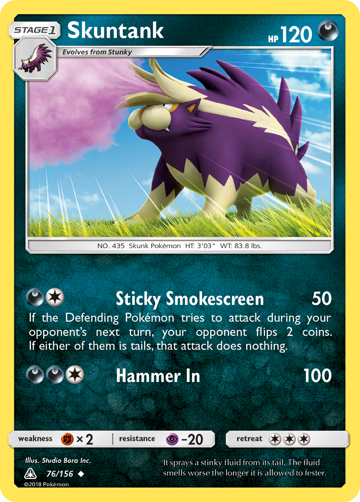 Skuntank (76/156) [Sun & Moon: Ultra Prism] | Chromatic Games