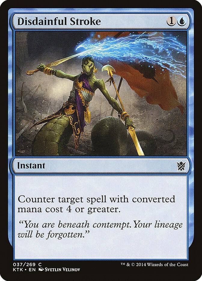 Disdainful Stroke 37/269 (Khans of Tarkir)  | Chromatic Games