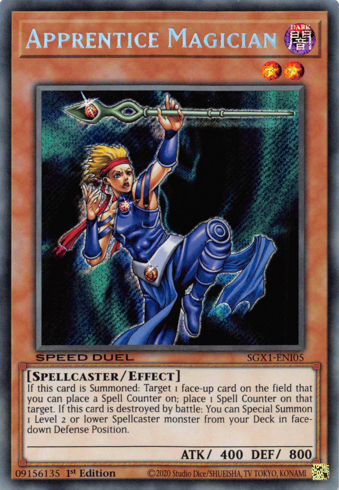 Apprentice Magician [SGX1-ENI05] Secret Rare | Chromatic Games