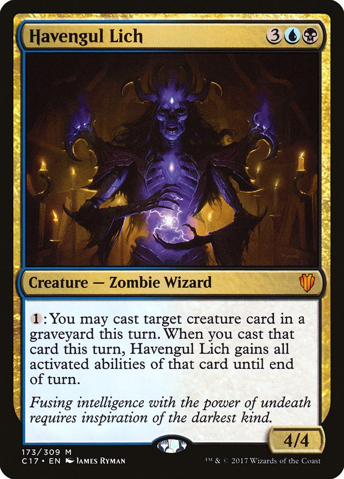 Havengul Lich 173/309 (Commander 2017)  | Chromatic Games