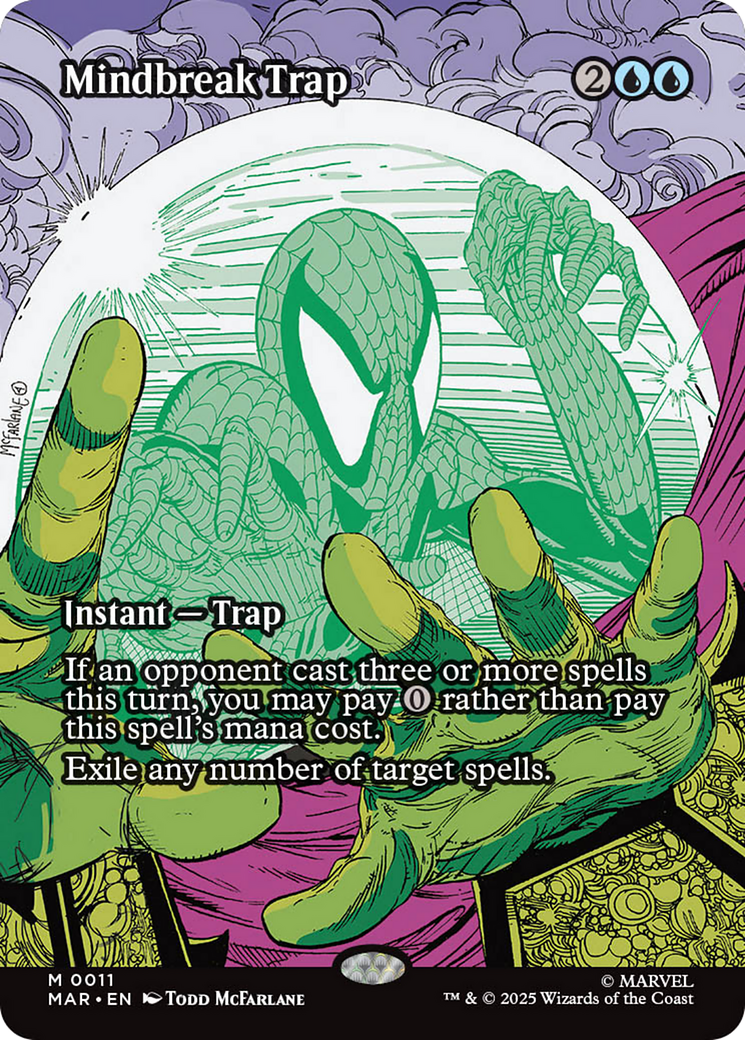 Mindbreak Trap (Borderless) [Marvel Universe: Eternal-Legal] | Chromatic Games