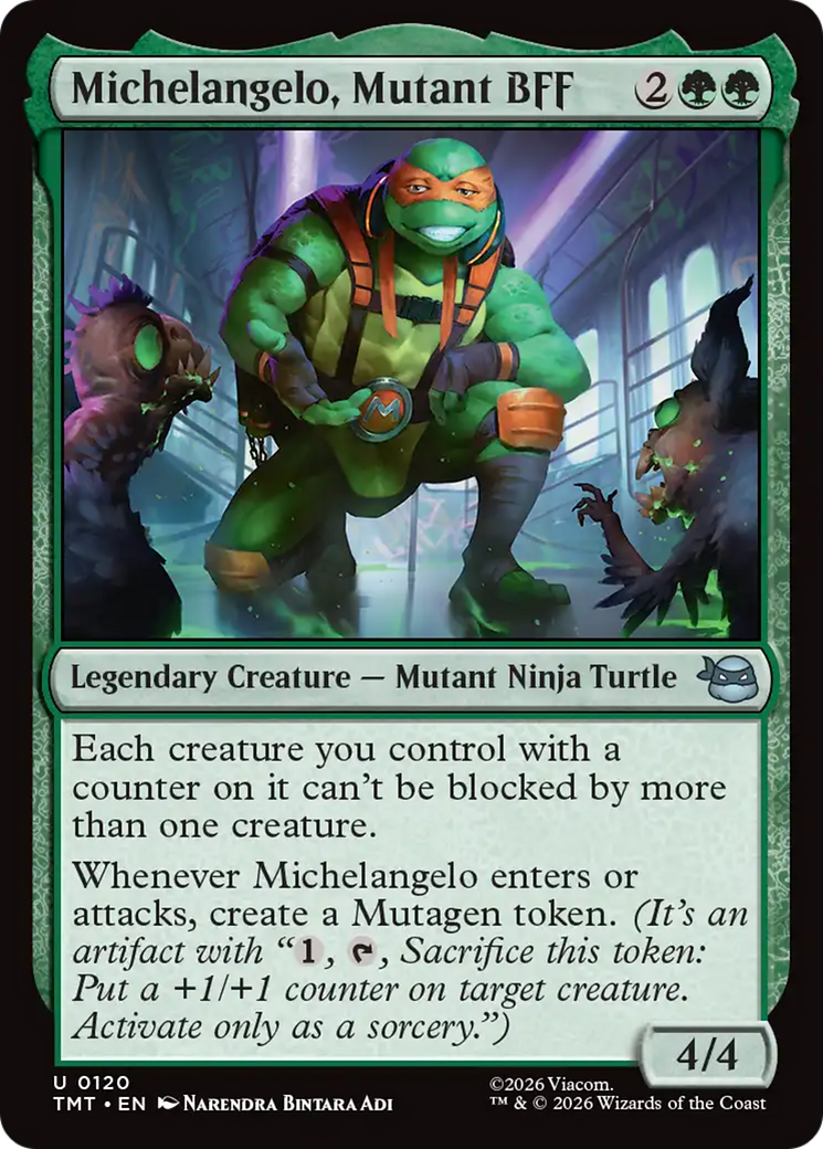 Michelangelo, Mutant BFF [Teenage Mutant Ninja Turtles] | Chromatic Games