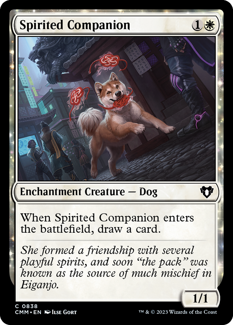 Spirited Companion [Commander Masters] | Chromatic Games