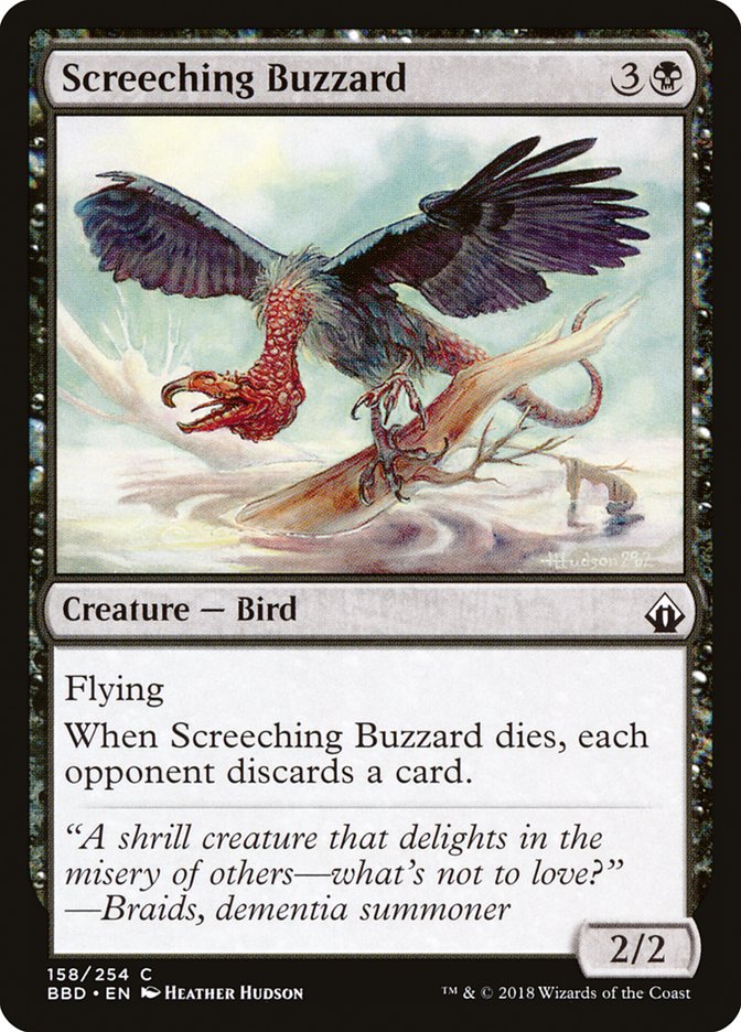 Screeching Buzzard 158/254 (Battlebond)  | Chromatic Games