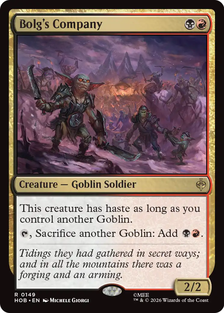 Bolg's Company [The Hobbit] | Chromatic Games