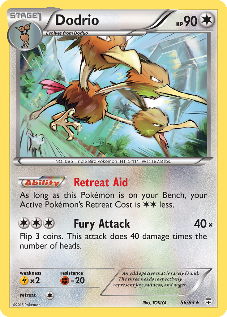 Dodrio (56/83) [XY: Generations] | Chromatic Games