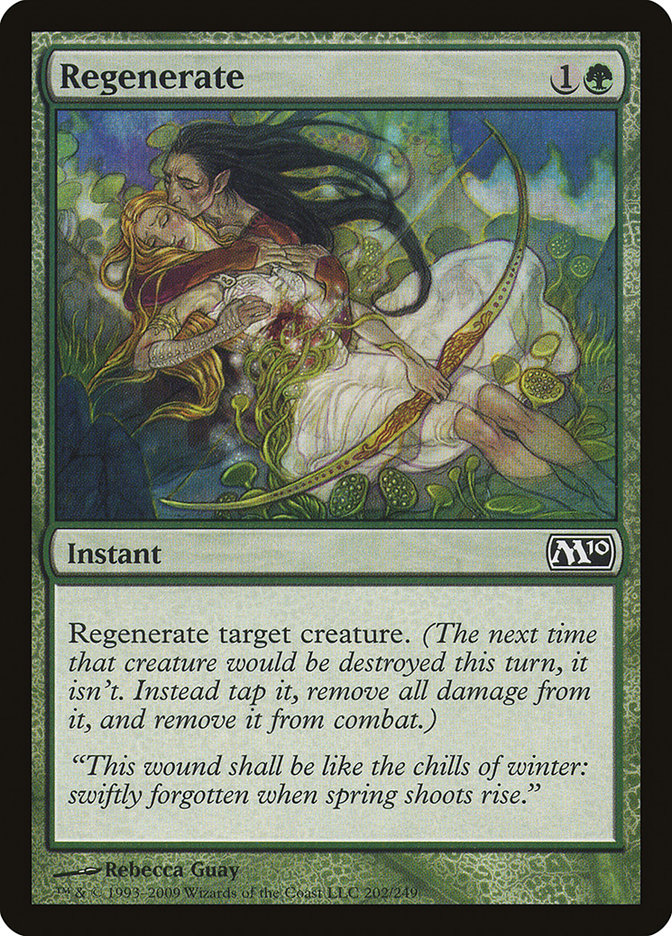 Regenerate 202/249 (Magic 2010 (M10))  | Chromatic Games