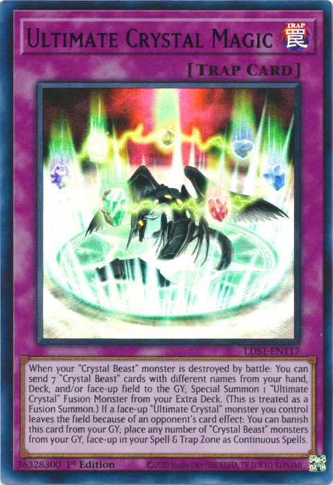 Ultimate Crystal Magic (Blue) [LDS1-EN117] Ultra Rare | Chromatic Games