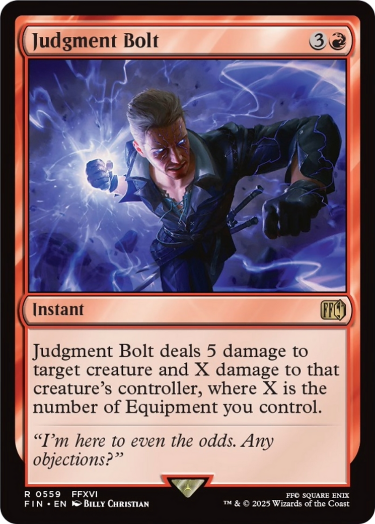 Judgment Bolt [FINAL FANTASY] | Chromatic Games