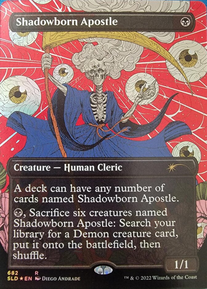 Shadowborn Apostle (Borderless) (682) [Secret Lair Drop Promos] | Chromatic Games