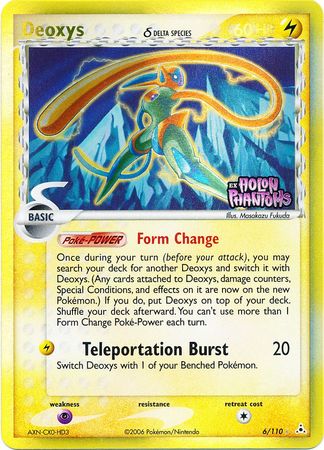 Deoxys (6/110) (Delta Species) (Stamped) [EX: Holon Phantoms] | Chromatic Games