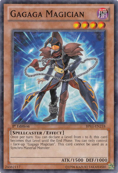 Gagaga Magician [BP01-EN218] Starfoil Rare | Chromatic Games