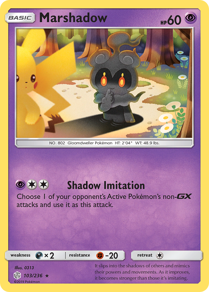 Marshadow (103/236) [Sun & Moon: Cosmic Eclipse] | Chromatic Games