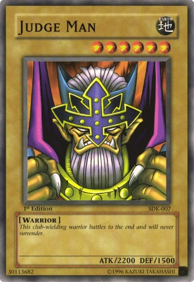 Judge Man [SDK-007] Common | Chromatic Games