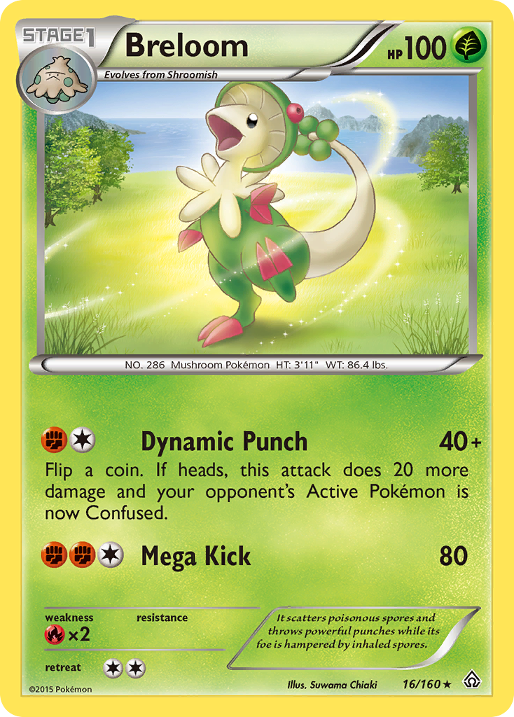 Breloom (16/160) [XY: Primal Clash] | Chromatic Games