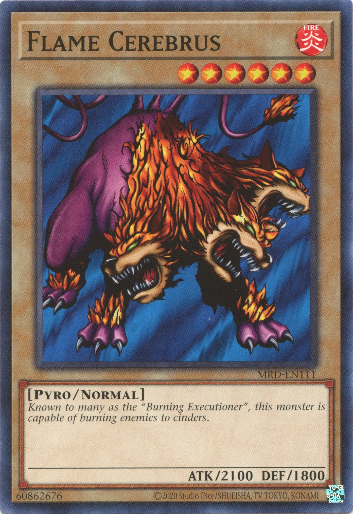 Flame Cerebrus (25th Anniversary) [MRD-EN111] Common | Chromatic Games