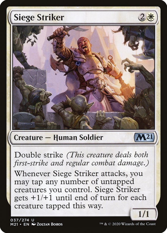 Siege Striker 37 (Core Set 2021)  | Chromatic Games