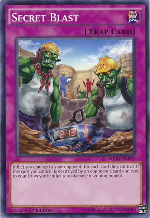 Secret Blast [MP16-EN104] Common | Chromatic Games