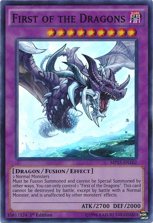 First of the Dragons [MP15-EN162] Super Rare | Chromatic Games