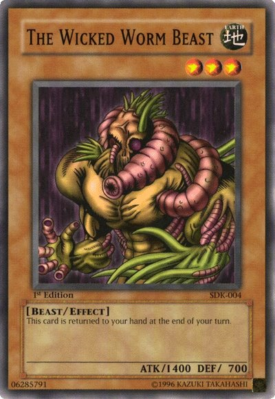 The Wicked Worm Beast [SDK-004] Common | Chromatic Games