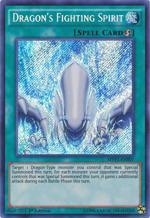 Dragon's Fighting Spirit [MVP1-ENS07] Secret Rare | Chromatic Games
