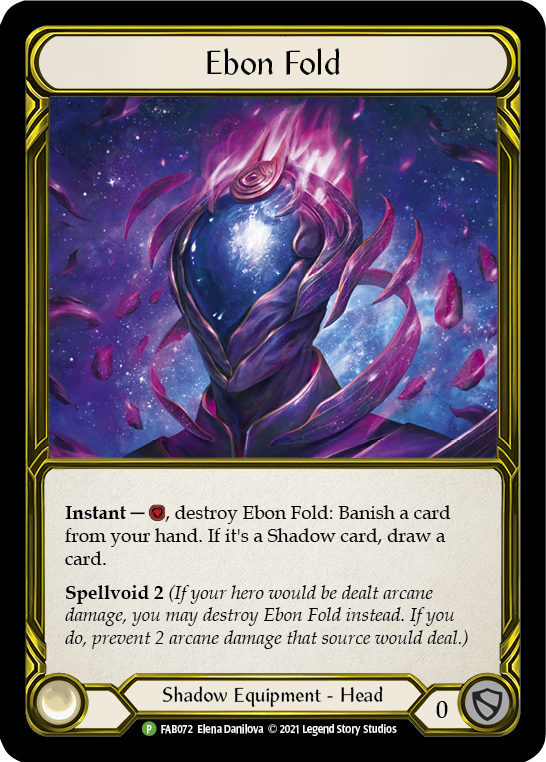 Ebon Fold (Golden) [FAB072] (Promo)  Cold Foil | Chromatic Games