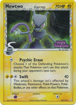 Mewtwo (24/110) (Delta Species) (Stamped) [EX: Holon Phantoms] | Chromatic Games