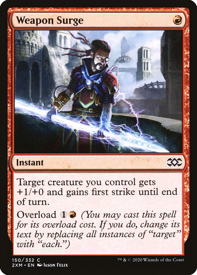 Weapon Surge 150/332 (Double Masters)  - Foil | Chromatic Games