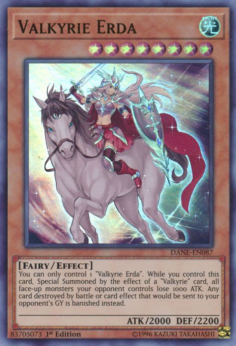 Valkyrie Erda [DANE-EN087] Ultra Rare | Chromatic Games