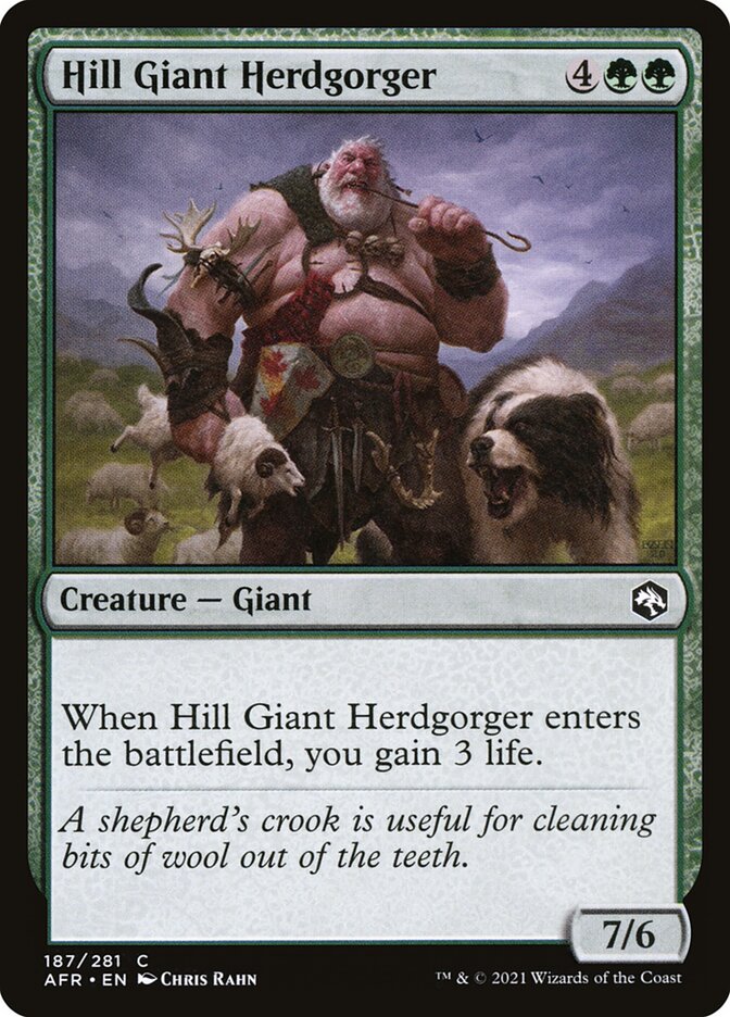 Hill Giant Herdgorger 187 (Adventures in the Forgotten Realms)  | Chromatic Games