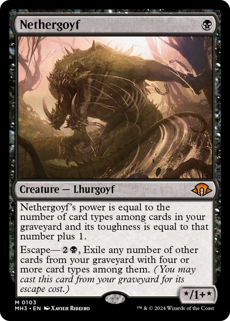 Nethergoyf [Modern Horizons 3] | Chromatic Games