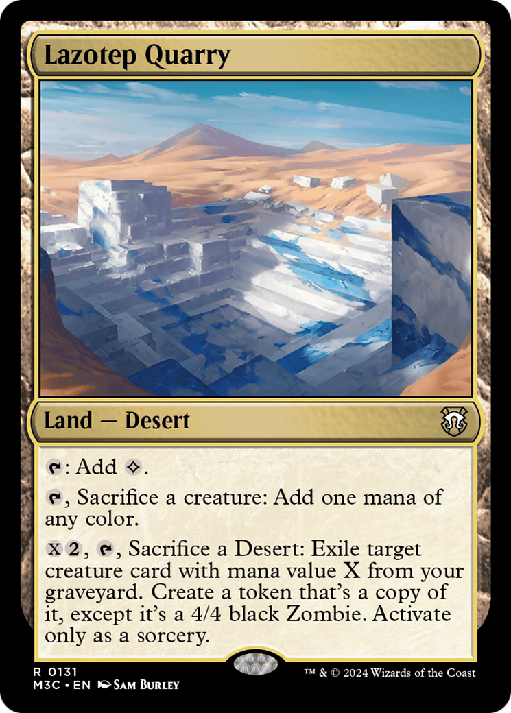 Lazotep Quarry (Extended Art) [Modern Horizons 3 Commander] | Chromatic Games