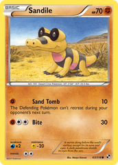 Sandile (63/114) [Black & White: Base Set] | Chromatic Games