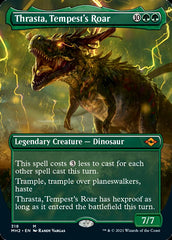 Thrasta, Tempest's Roar (Borderless Alternate Art) [Modern Horizons 2] | Chromatic Games