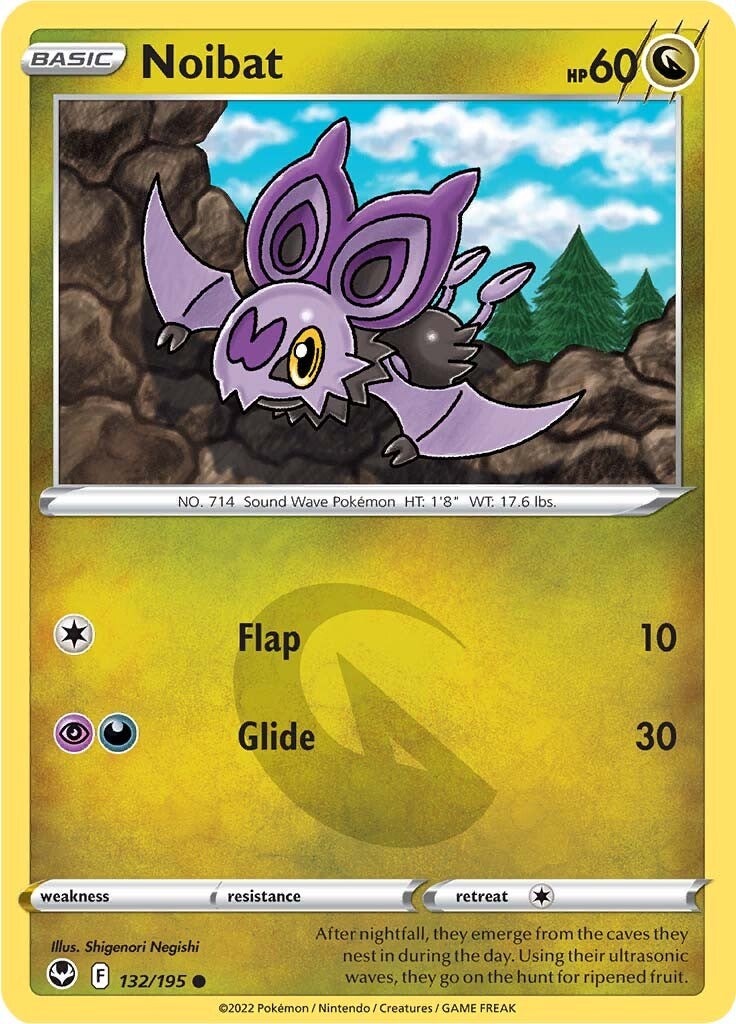 Noibat (132/195) [Sword & Shield: Silver Tempest] | Chromatic Games
