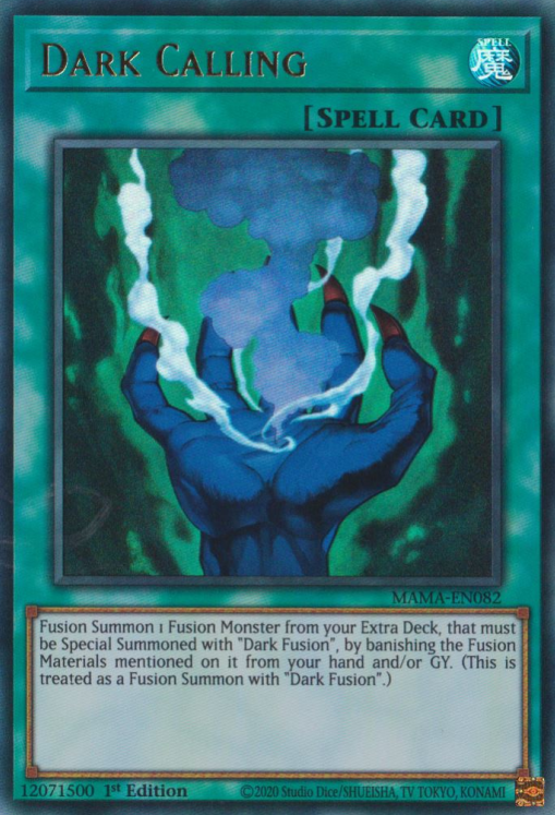 Dark Calling [MAMA-EN082] Ultra Rare | Chromatic Games