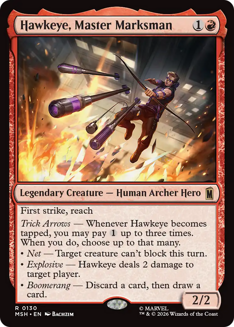 Hawkeye, Master Marksman [Marvel Super Heroes] | Chromatic Games