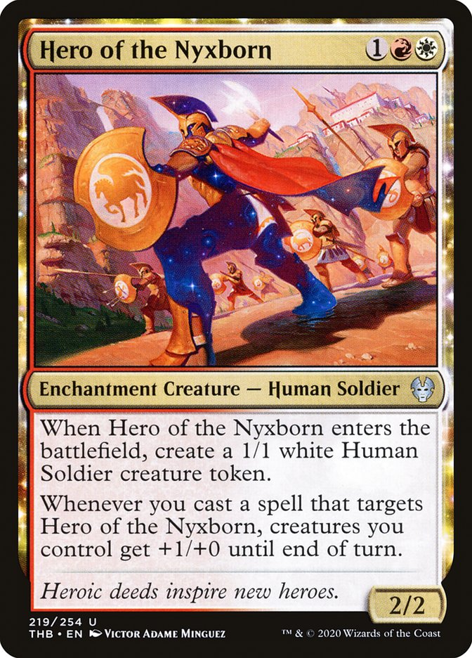 Hero of the Nyxborn 219/254 (Theros Beyond Death)  | Chromatic Games