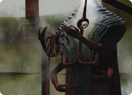 Vivisection Evangelist Art Card [Phyrexia: All Will Be One Art Series] | Chromatic Games