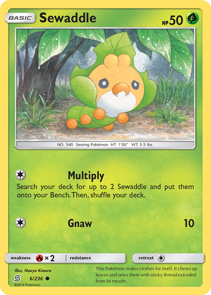 Sewaddle (6/236) [Sun & Moon: Unified Minds] | Chromatic Games