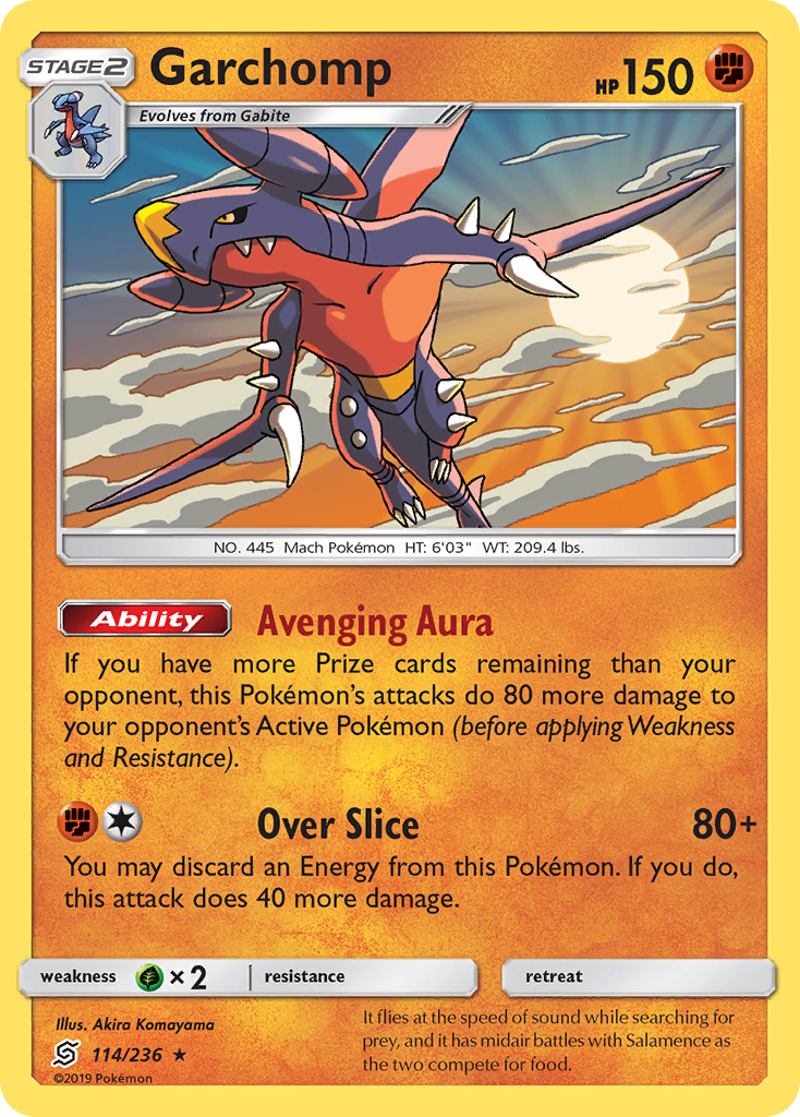Garchomp (114/236) [Sun & Moon: Unified Minds] | Chromatic Games