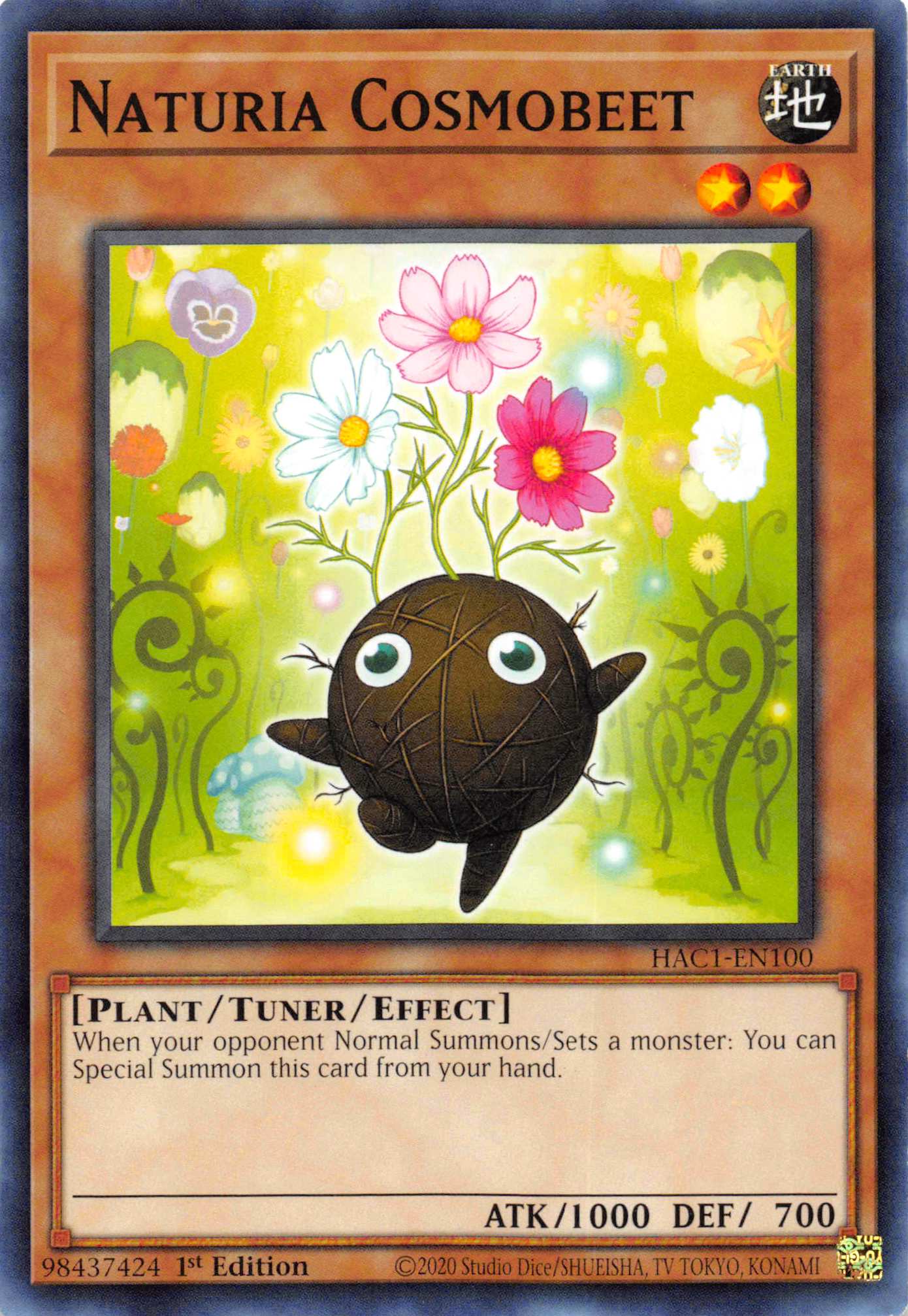 Naturia Cosmobeet [HAC1-EN100] Common | Chromatic Games
