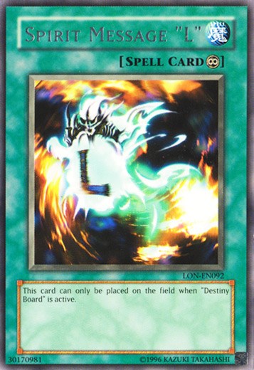 Spirit Message "L" [LON-EN091] Rare | Chromatic Games