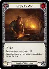 Forged for War [U-WTR046] (Welcome to Rathe Unlimited)  Unlimited Rainbow Foil | Chromatic Games