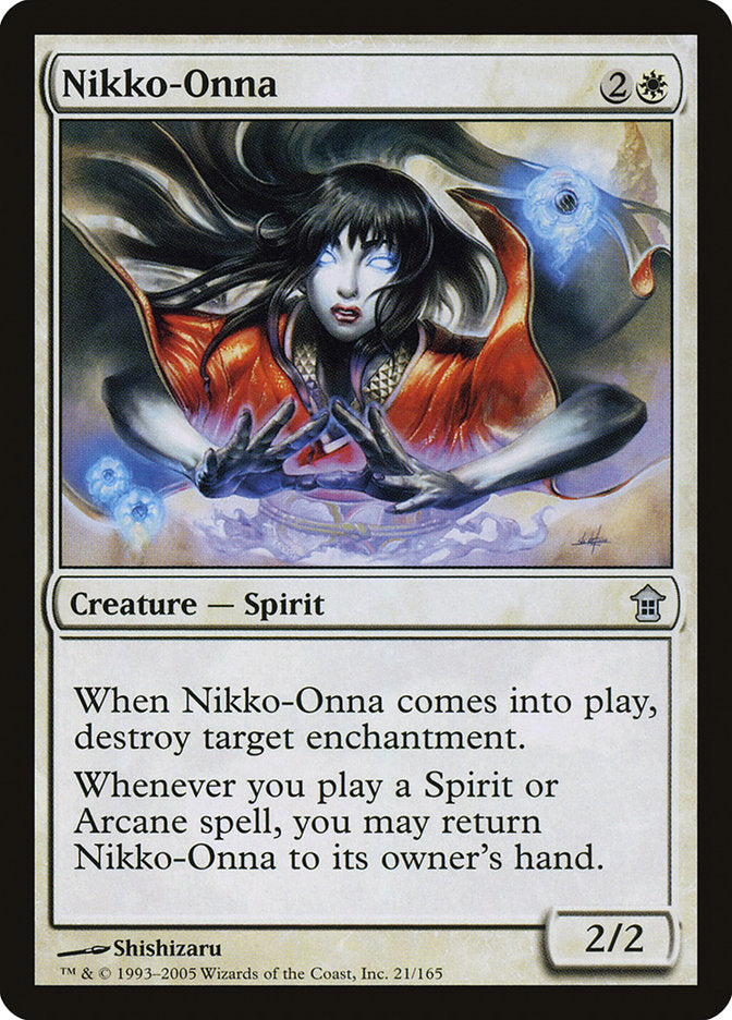 Nikko-Onna [Saviors of Kamigawa] | Chromatic Games