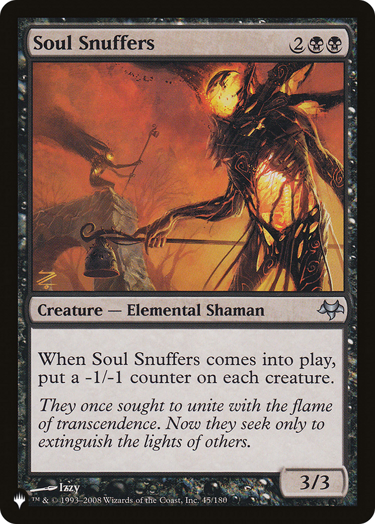 Soul Snuffers [The List Reprints] | Chromatic Games